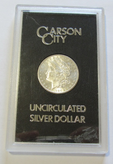 $1 1884-CC CARSON CITY MORGAN GSA BRILLIANT UNCIRCULATED