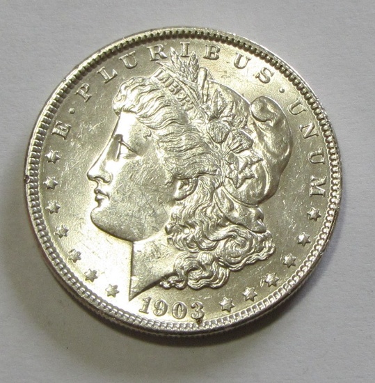 BU $1 1903 MORGAN FULL OF LUSTER