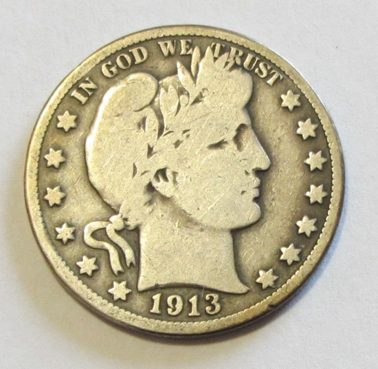 1913 BARBER HALF