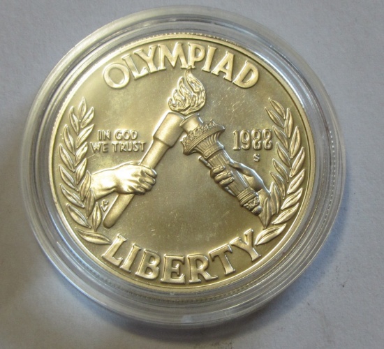 $1 SILVER 1988-S MS OLYMPICS