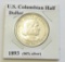1893 COLUMBIAN EXPO HALF