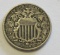 1866 SHIELD NICKEL