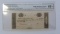 $1 WORTHINGTON OHIO 1810 OBSOLETE GEM CGA 66