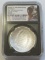 APOLLO 11 SILVER COMMEMORATIVE NGC MS 70