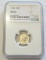 1945 MERCURY DIME NGC 64