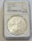 2021 $1 SILVER EAGLE HERALDIC EAGLE TYPE 1 NGC 69