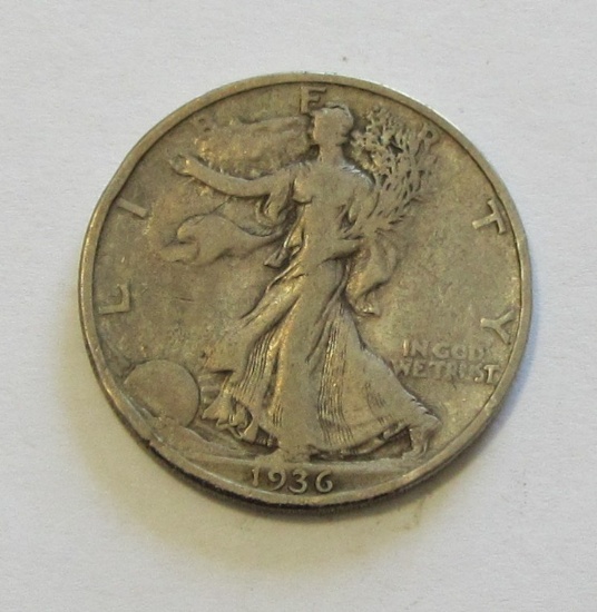 1936-S WALKING LIBERTY HALF