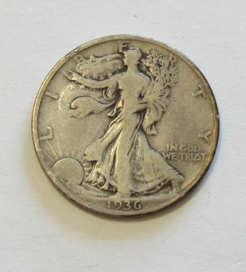 1936 WALKING LIBERTY HLA