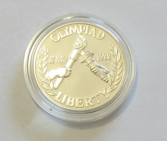 $1 SILVER 1988-S OLYMPIAD
