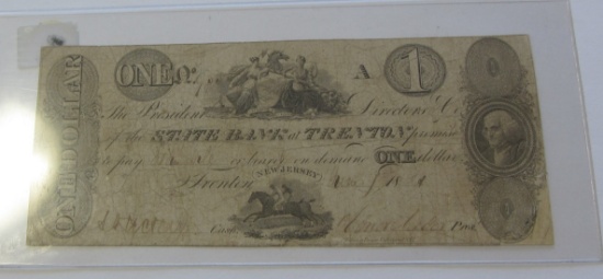 $1 TRETON OBSOLETE 1841