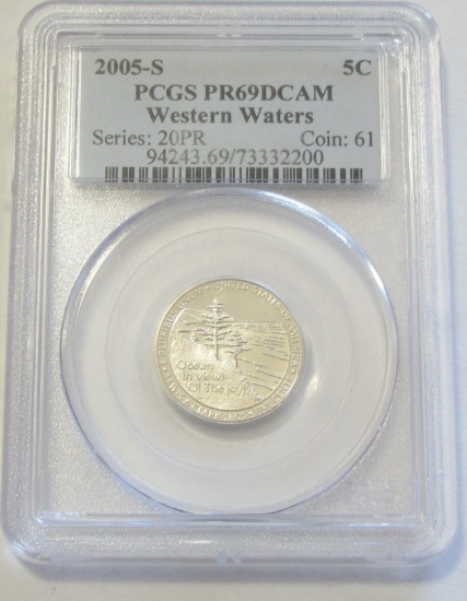 2005-S WESTERN WATERS PCGS PR69