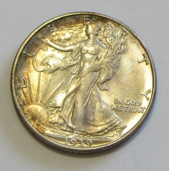 1939-S WALKING LIBERTY HALF UNCIRCULATED