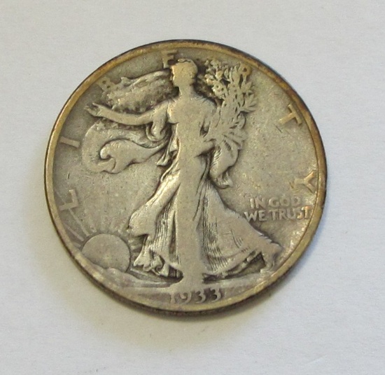 1933-S WALKING LIBERTY HALF