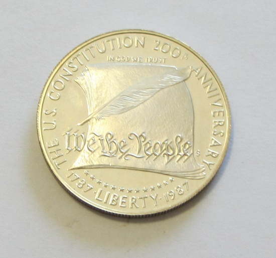 $1 SILVER 1987 CONSTITUTION PROOF