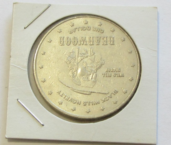 $1 DEADWOOD VINTAGE CASINO ROUND