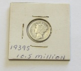 1939-S MERCURY DIME