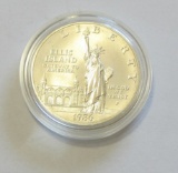 $1 ELLIS ISLAND SILVER MINT STATE 1986