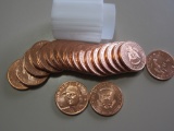 UNCIRCULATED ROLL OF 20 TRUMP DESIGN COPPER ROUNDS 1 OUNCE EACH