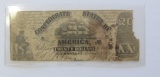 $20 CONFEDERATE CURRENCY 1861