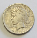 $1 KEY DATE 1921 PEACE DOLLAR