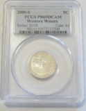 2005-S WESTERN WATERS PCGS PR69