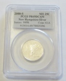 2000-S SILVER QUARTER PROOF 69 PCGS
