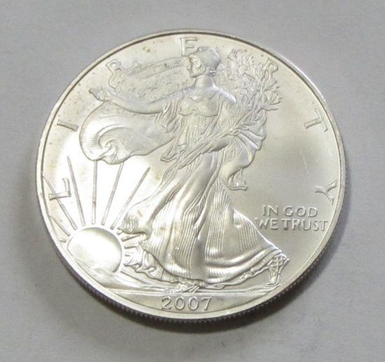 $1 2007 SILVER EAGLE