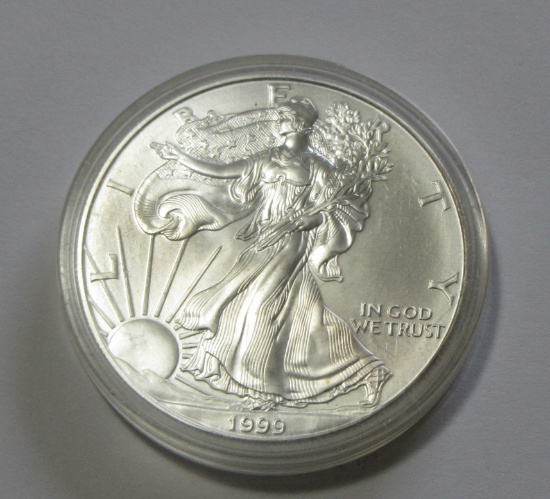 $1 1999 SILVER EAGLE