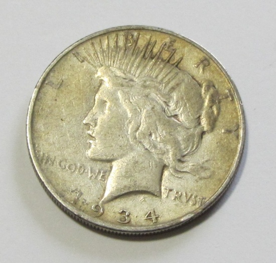 1934-D $1 PEACE