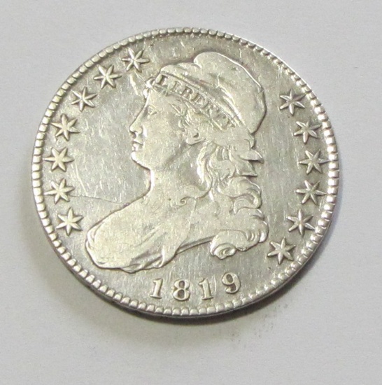 1819 EARLY CAPPED BUST HALF