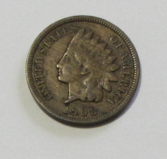 SEMI KEY 1908-S INDIAN HEAD CENT