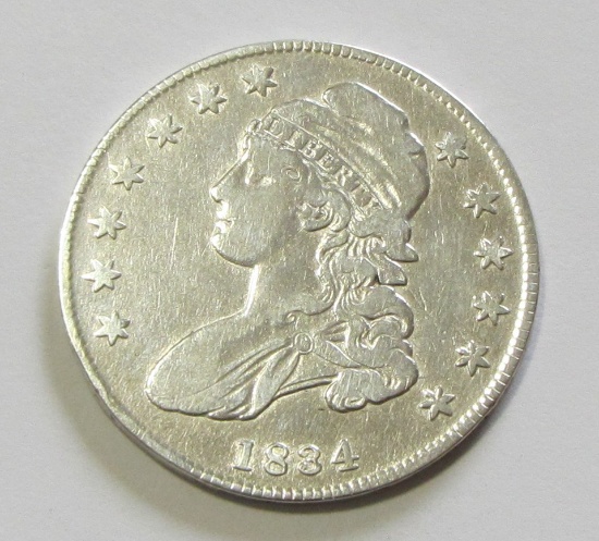 1834 CAPPED BUST HALF