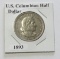 1893 COLUMBIAN EXPO HALF SILVER DOLLAR