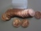 ROLL OF 20 1 OUNCE .999 FINE COPPER ROUNDS TRUMP DESIGN