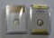 2 SILVER UNCIRCULATED PROOF DIMES