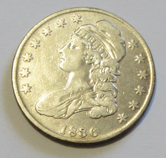 1836 CAPPED BUST HALF