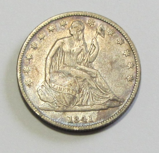 1841-O SEATED HALF DOLLAR TOUGH DATE