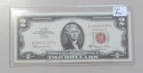 CU $2 RED SEAL UNC 1963