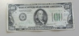 $100 FEDERAL RESERVE NOTE 1934 2178