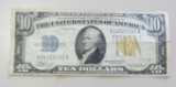 $10 NORTH AFRICA SILVER CERTIFICATE 1934