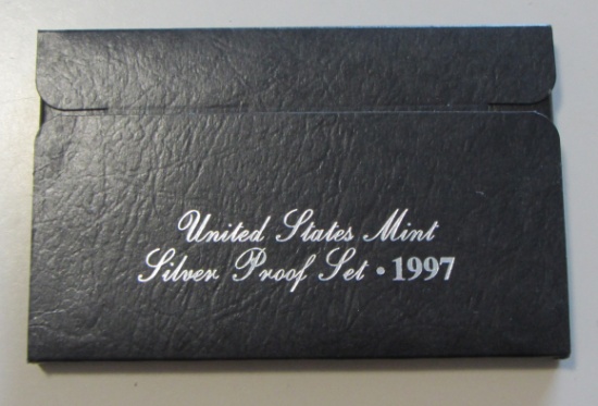 1997 SILVER PROOF SET BLACK BOX