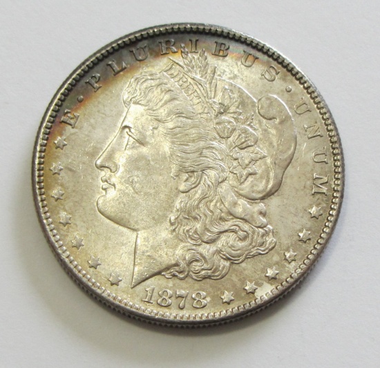 $1 1878-S MORGAN BU