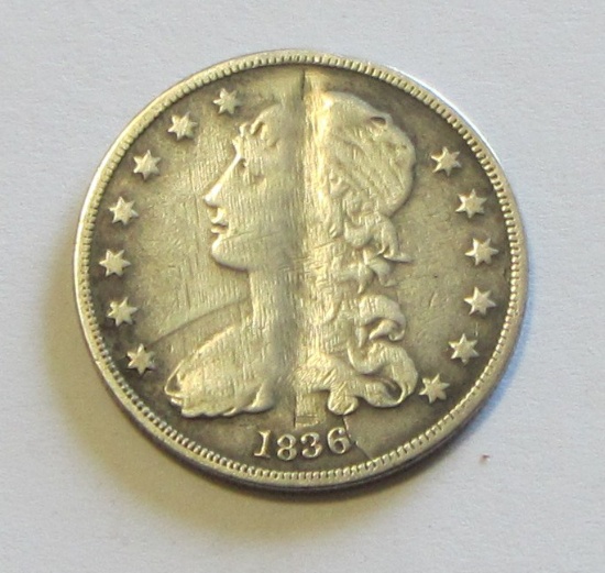 1836 BUST QUARTER