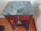 Marbletop Empire Style One Drawer Stand 20