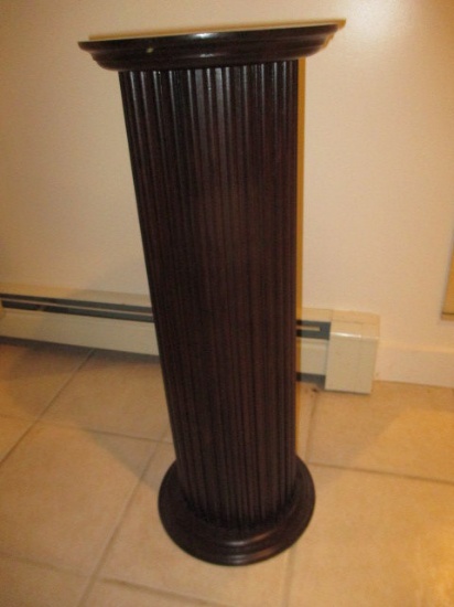 Wooden 30" Pedestal/Plant Stand - Made in U.S.A.