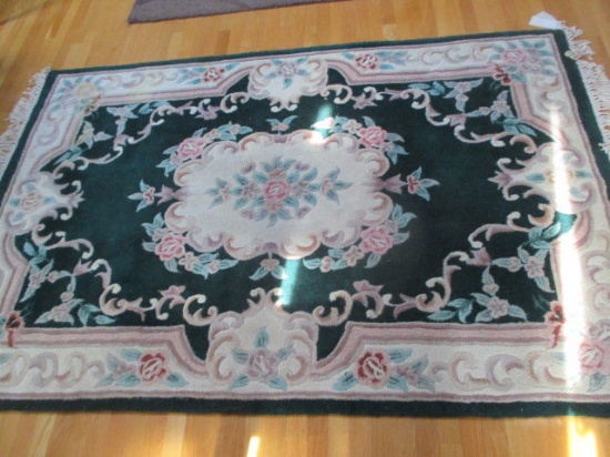 Chinese Made Oriental Carpet 7 1/2' X 5'