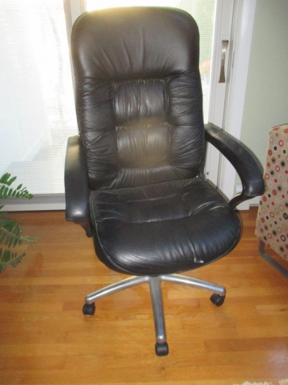 High back Bonded Leather Office Chair
