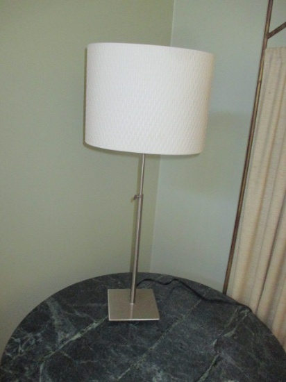 Metal Base Table Lamp 29"