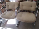 Pair of Office Armchairs