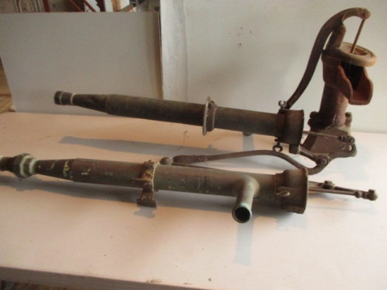 2 Copper Pumps and Cast Iron Well Pump